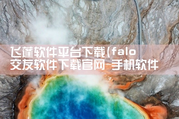 飞蓬软件平台下载